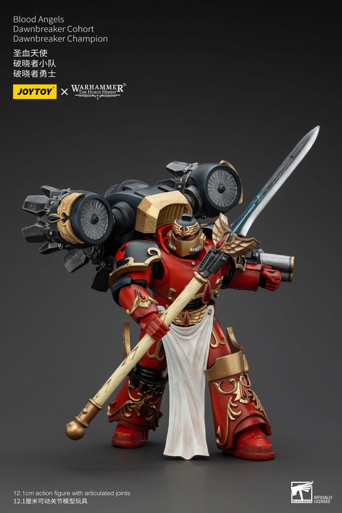 JOYTOY Warhammer The Horus Heresy Blood Angels Raldoron First Captain of the Blood Angels 1/18 Action Figure