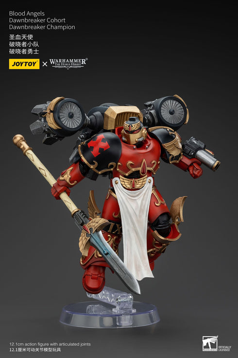 JOYTOY Warhammer The Horus Heresy Blood Angels Raldoron First Captain of the Blood Angels 1/18 Action Figure
