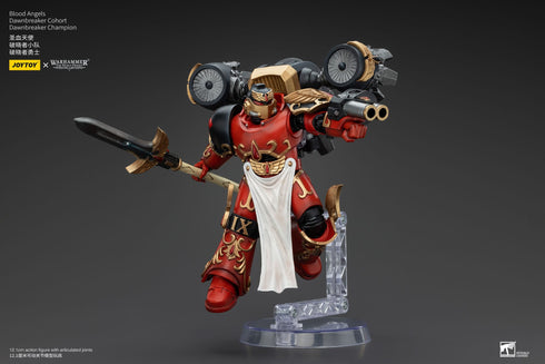 JOYTOY Warhammer The Horus Heresy Blood Angels Raldoron First Captain of the Blood Angels 1/18 Action Figure