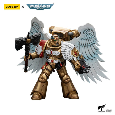 JOYTOY Warhammer The Horus Heresy Blood Angels Sanguinary Guard with Encarmine Axe 1/18 Action Figure