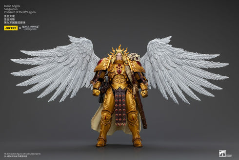 JOYTOY Warhammer The Horus Heresy Blood Angels Sanguinius Primarch of the IXth Legion 1/18 Action Figure