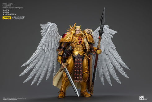JOYTOY Warhammer The Horus Heresy Blood Angels Sanguinius Primarch of the IXth Legion 1/18 Action Figure