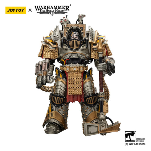 JOYTOY Warhammer The Horus Heresy Iron Warriors Perturabo Primarch of the lVth Legion Action Figure