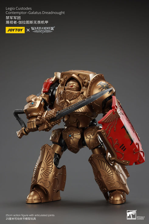 JOYTOY Warhammer The Horus Heresy Legio Custodes Contemptor-Galatus Dreadnought Action Figure