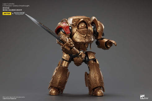 JOYTOY Warhammer The Horus Heresy Legio Custodes Contemptor-Galatus Dreadnought Action Figure