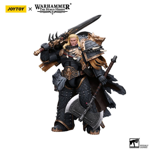 JOYTOY Warhammer The Horus Heresy Space Wolves Leman Russ Primarch of the VIth Legion 1/18 Action Figure