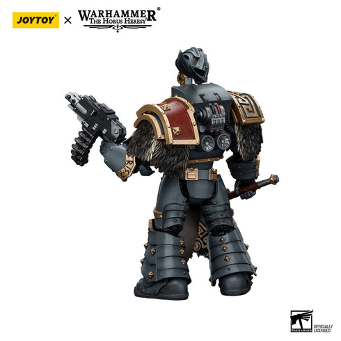 JOYTOY Warhammer The Horus Heresy Space Wolves Varagyr Wolf Guard Squad Varagyr Thegn 1/18 Action Figure
