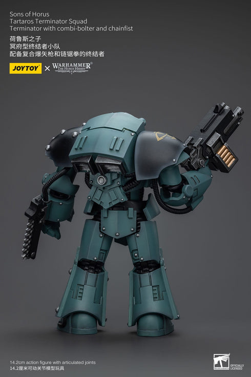 JOYTOY Warhammer The Horus Heresy Tartaros Terminator Squad Terminator With Combi-Bolter And Chainfist 1/18 Action Figure