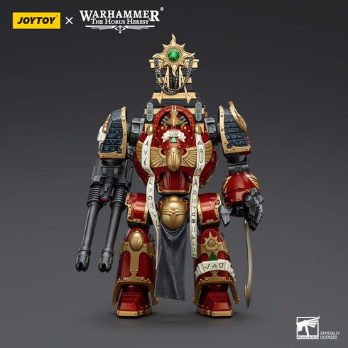 JOYTOY Warhammer The Horus Heresy Thousand Sons Contemptor-Osiron Dreadnought with Gravis Force Blade And Gravis Autocannon 1/18 Action Figure
