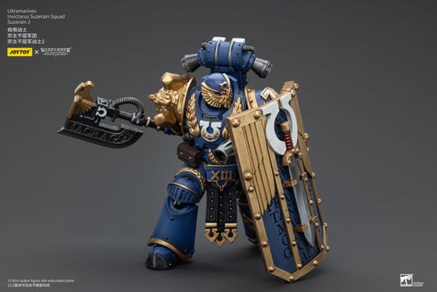 JOYTOY Warhammer The Horus Heresy Ultramarines Invictarus Suzerain Squad Suzerain 2 1/18 Action Figure