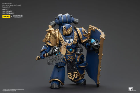 JOYTOY Warhammer The Horus Heresy Ultramarines Invictarus Suzerain Squad Suzerain 2 1/18 Action Figure
