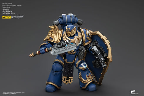 JOYTOY Warhammer The Horus Heresy Ultramarines Invictarus Suzerain Squad Suzerain 4 1/18 Action Figure