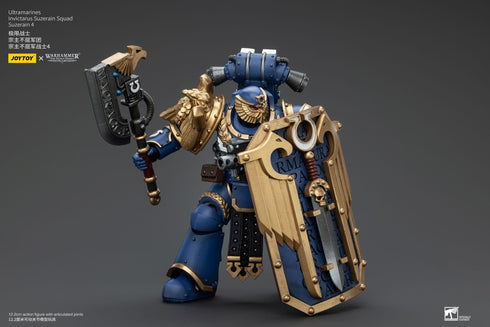 JOYTOY Warhammer The Horus Heresy Ultramarines Invictarus Suzerain Squad Suzerain 4 1/18 Action Figure