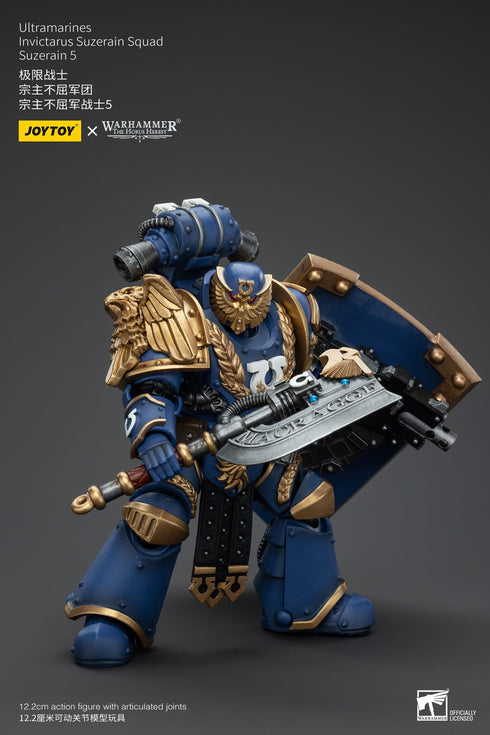 JOYTOY Warhammer The Horus Heresy Ultramarines Invictarus Suzerain Squad Suzerain 5 1/18 Action Figure