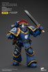 JOYTOY Ultramarines Legion MKIII Tactical Squad Sergeant with Power Sword - Warhammer: The Horus Heresy - 1/18 Scale Collectible Figure