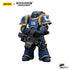 JOYTOY Ultramarines Legion MKIII Tactical Support Squad Legionary with Heavy Bolter - Warhammer: The Horus Heresy - 1/18 Scale Collectible Figure