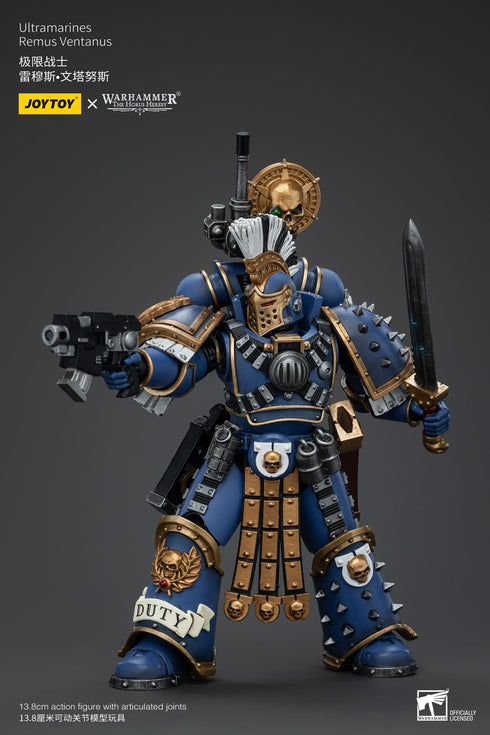 JOYTOY Warhammer The Horus Heresy Ultramarines Remus Ventanus 1/18 Action Figure