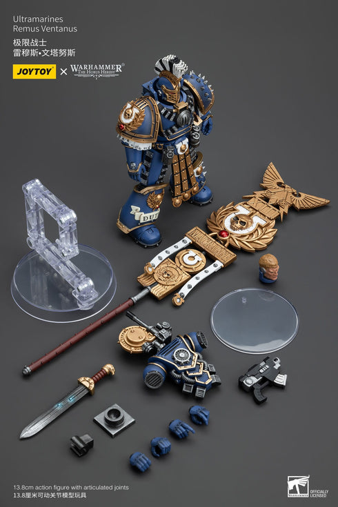 JOYTOY Warhammer The Horus Heresy Ultramarines Remus Ventanus 1/18 Action Figure