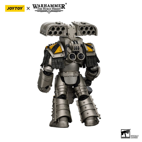 JOYTOY Warhammer The Horus Heresy lron Warriors Tyrant Siege Terminator with Rocket Launcher 1/18 Action Figure