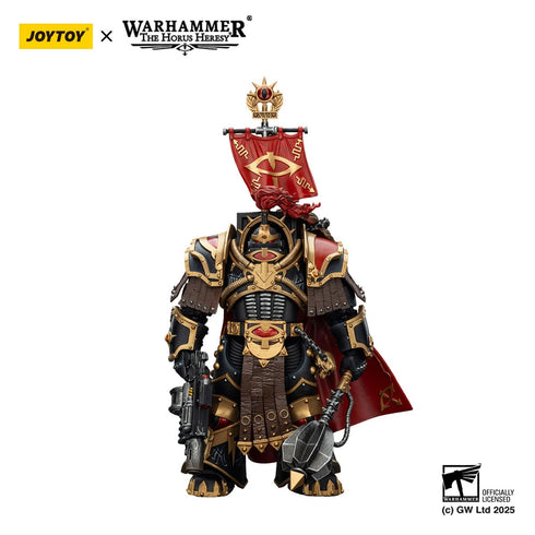 JOYTOY Warhammer The Horus Hersey Sons of Horus Legion Cataphractii Praetor with Combi-Melta and Power Maul Action Figure