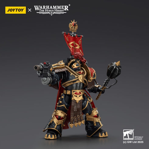 JOYTOY Warhammer The Horus Hersey Sons of Horus Legion Cataphractii Praetor with Combi-Melta and Power Maul Action Figure