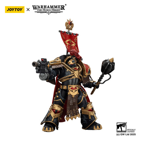 JOYTOY Warhammer The Horus Hersey Sons of Horus Legion Cataphractii Praetor with Combi-Melta and Power Maul Action Figure