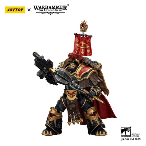 JOYTOY Warhammer The Horus Hersey Sons of Horus Legion Cataphractii Praetor with Combi-Melta and Power Maul Action Figure