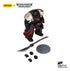 JOYTOY White Scars Ebon Keshig Terminator 2 with Power Glaive - Warhammer The Horus Heresy - 1/18 Scale Collectible Figure