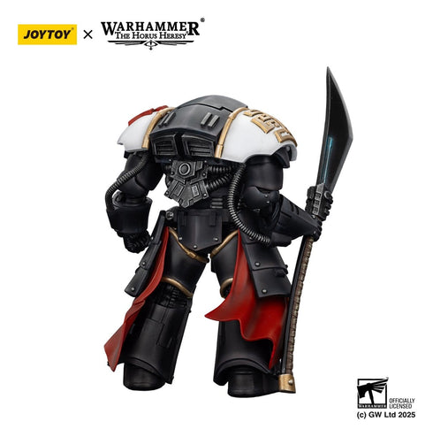 JOYTOY White Scars Ebon Keshig Terminator 2 with Power Glaive - Warhammer The Horus Heresy - 1/18 Scale Collectible Figure