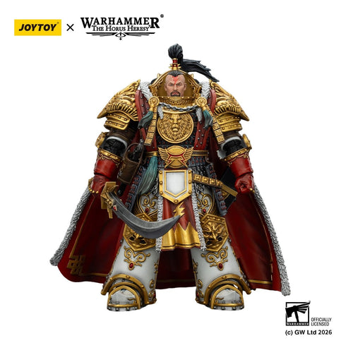 JOYTOY White Scars Jaghatai Khan Primarch of the Vth Legion - Warhammer The Horus Heresy - 1/18 Scale Collectible Figure