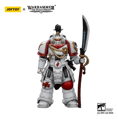 JOYTOY White Scars Legion Praetor - Warhammer The Horus Heresy - 1/18 Scale Collectible Figure