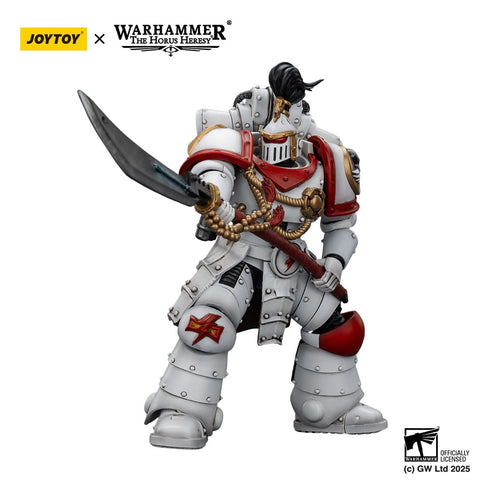 JOYTOY White Scars Legion Praetor - Warhammer The Horus Heresy - 1/18 Scale Collectible Figure