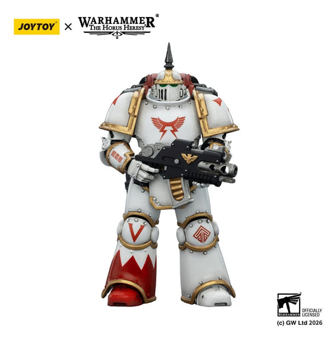 JOYTOY White Scars MKIII Tactical Legionary - Warhammer The Horus Heresy - 1/18 Scale Collectible Figure
