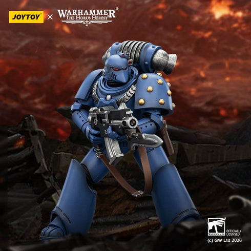 JOYTOY White Scars MKVI Tactical Legionary - Warhammer The Horus Heresy - 1/18 Scale Collectible Figure