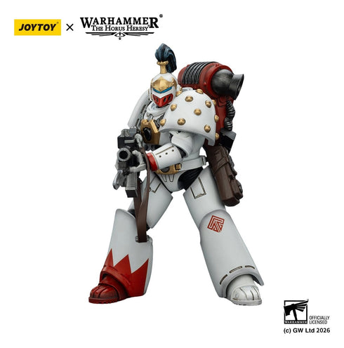 JOYTOY White Scars MKVI Tactical Legionary - Warhammer The Horus Heresy - 1/18 Scale Collectible Figure