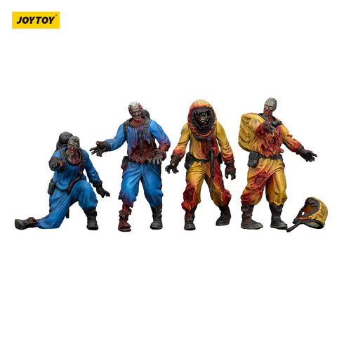 JOYTOY Zombie Dark Source Biochemical Lab Team 4-Pack Action Figures