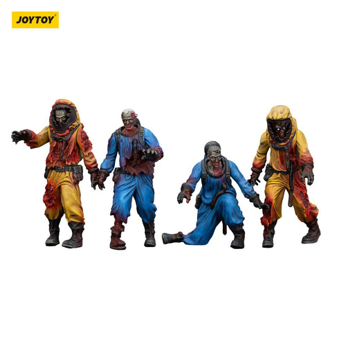JOYTOY Zombie Dark Source Biochemical Lab Team 4-Pack Action Figures