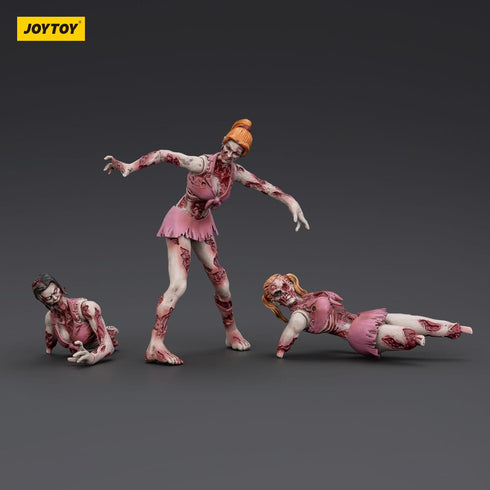 JOYTOY Zombie Dark Source Cheer Leaders 3-Pack Action Figures