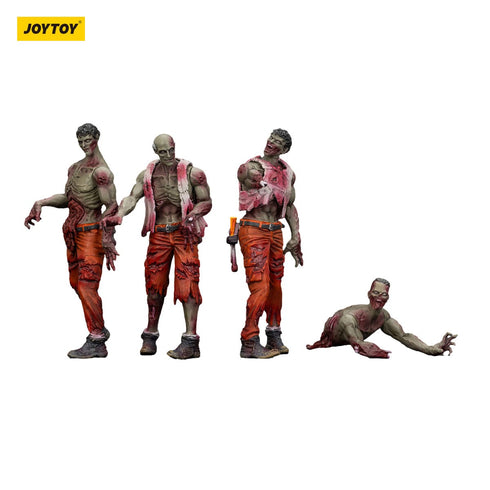 JOYTOY Zombie Dark Source Mechanic Team 4-Pack Action Figures