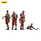 JOYTOY Zombie Dark Source Mechanic Team 4-Pack Action Figures