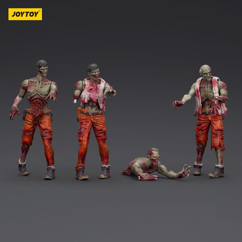 JOYTOY Zombie Dark Source Mechanic Team 4-Pack Action Figures