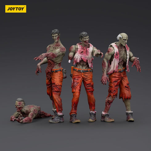 JOYTOY Zombie Dark Source Mechanic Team 4-Pack Action Figures