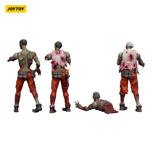 JOYTOY Zombie Dark Source Mechanic Team 4-Pack Action Figures