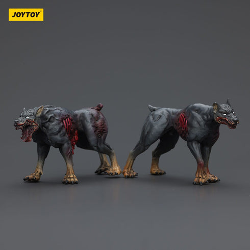 JOYTOY Zombie Dark Source Police Dogs 2-Pack Action Figures