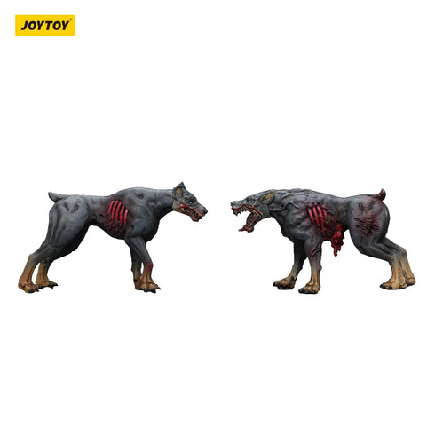 JOYTOY Zombie Dark Source Police Dogs 2-Pack Action Figures