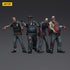 JOYTOY Zombie Dark Source Police (Male) 4-Pack Action Figures