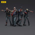 JOYTOY Zombie Dark Source Police (Male) 4-Pack Action Figures