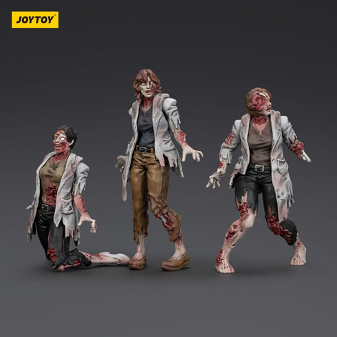 JOYTOY Zombie Dark Source Scientists (Female) 3-Pack Action Figures