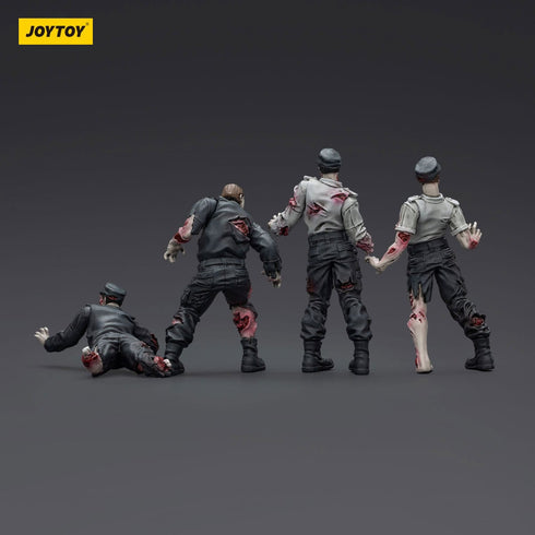 JOYTOY Zombie Dark Source Security Guards 4-Pack Action Figures