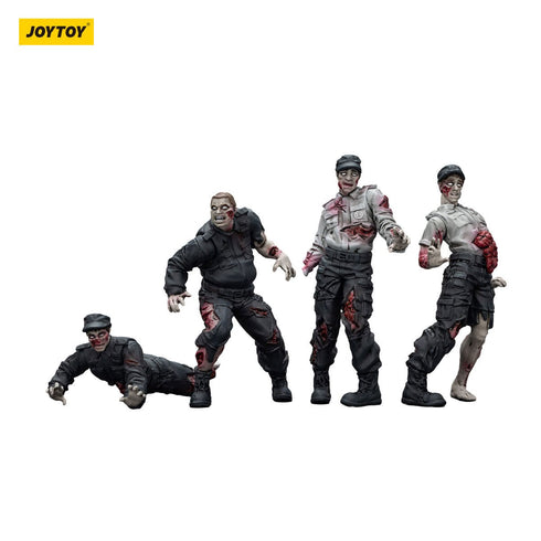 JOYTOY Zombie Dark Source Security Guards 4-Pack Action Figures
